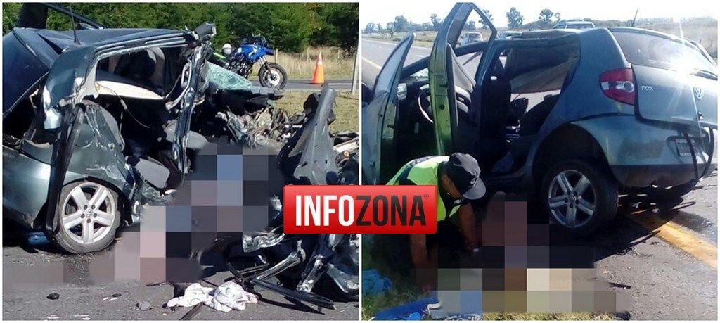 Brandsen: tremendo accidente en ruta 2. Al menos un muerto y varios heridos