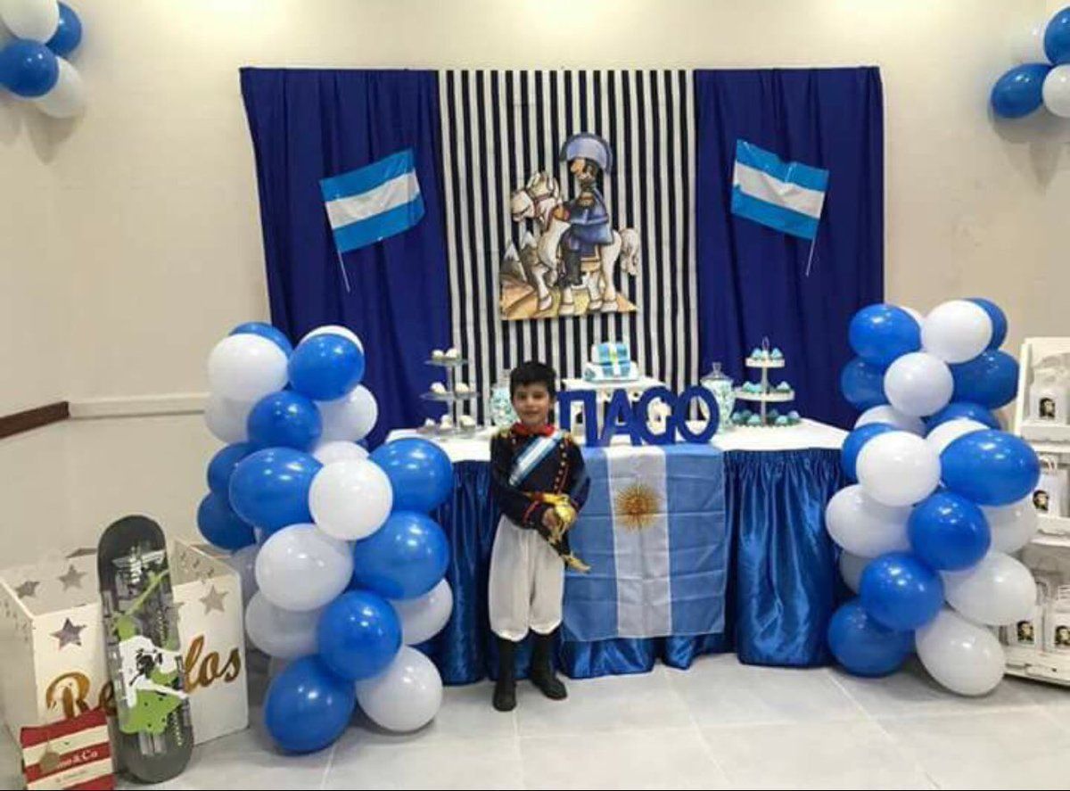 Thiago, el nene correntino que eligió a san martín para su cumpleaños