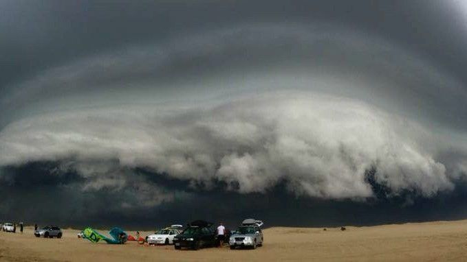 El smn emitió un alerta por tormentas fuertes