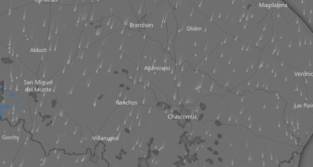 Rige una alerta meteorológica por tormentas fuertes