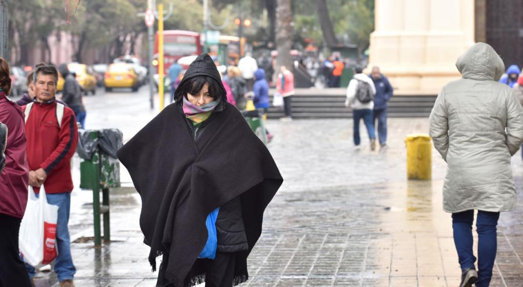 ¡a preparar el poncho! Se viene el frío bajo cero