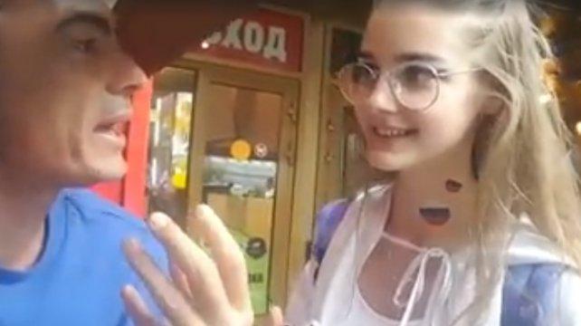 Habló la chica rusa acosada por un argentino: "no juzgo al país por una persona"