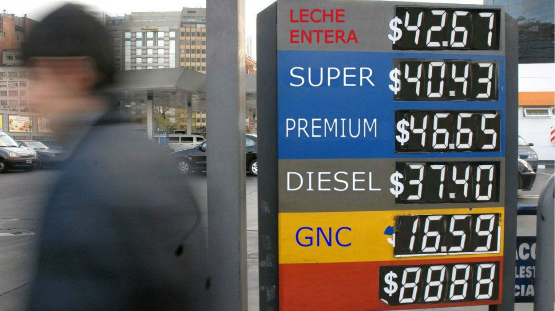 El litro de leche ya cuesta más que la nafta