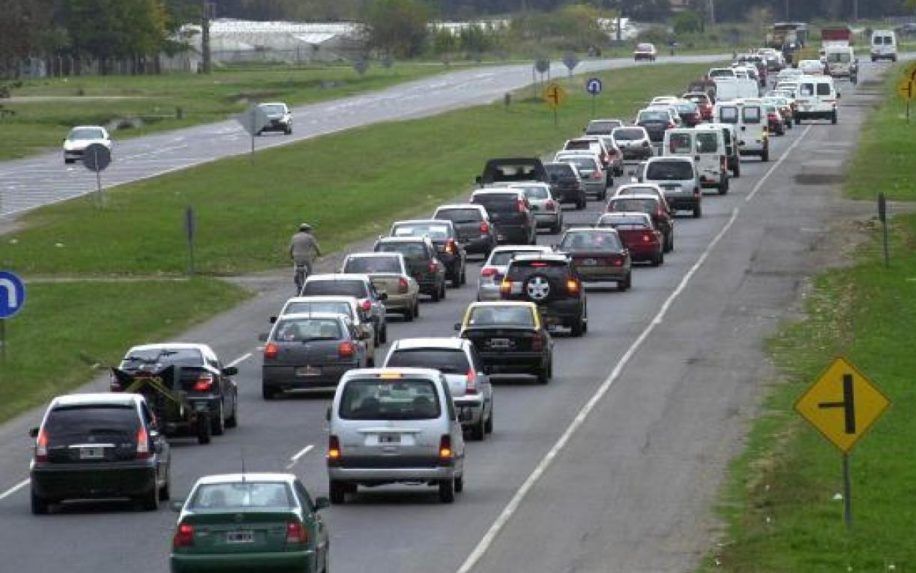 El tránsito en Ruta 2 y Ruta 11 hacia la Costa Atlántica ...