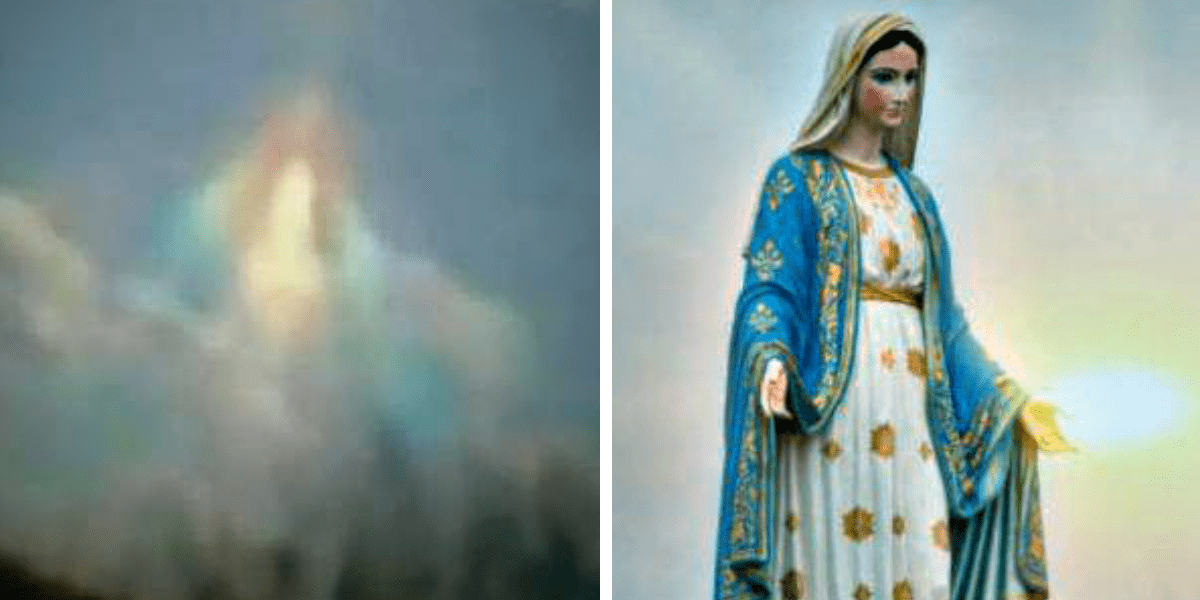 Virgen María en el cielo