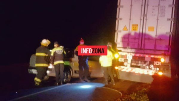 Accidente Ruta 2 - camión auto