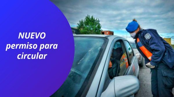 Nuevo permiso para circular cuarentena