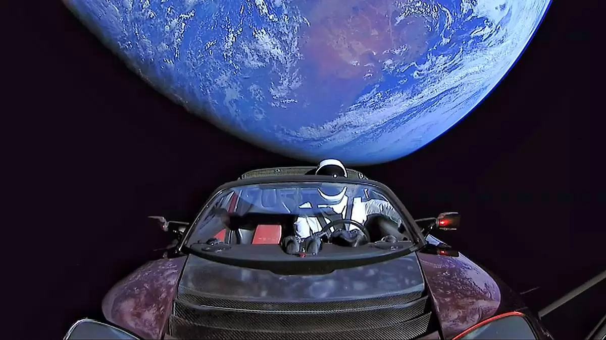 Tesla Roadster starman live stream space x