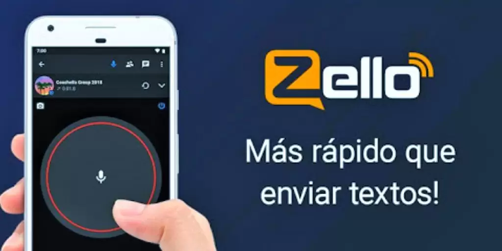 Zello aplicación