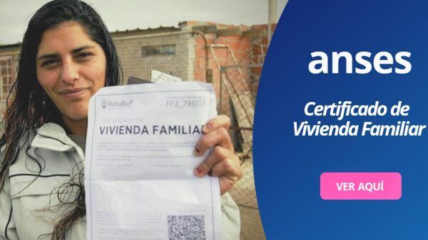 Certificado de Vivienda Familiar renabap