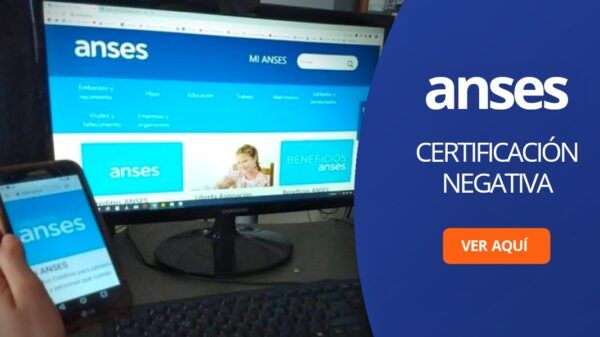 Certificacion Negativa Anses