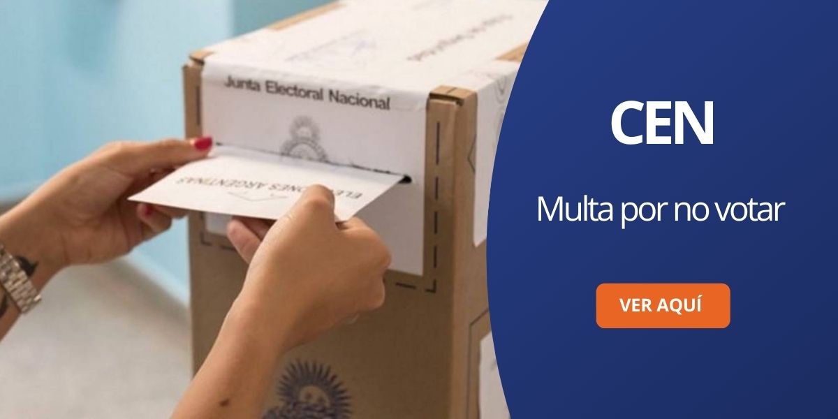 Multa por no votar