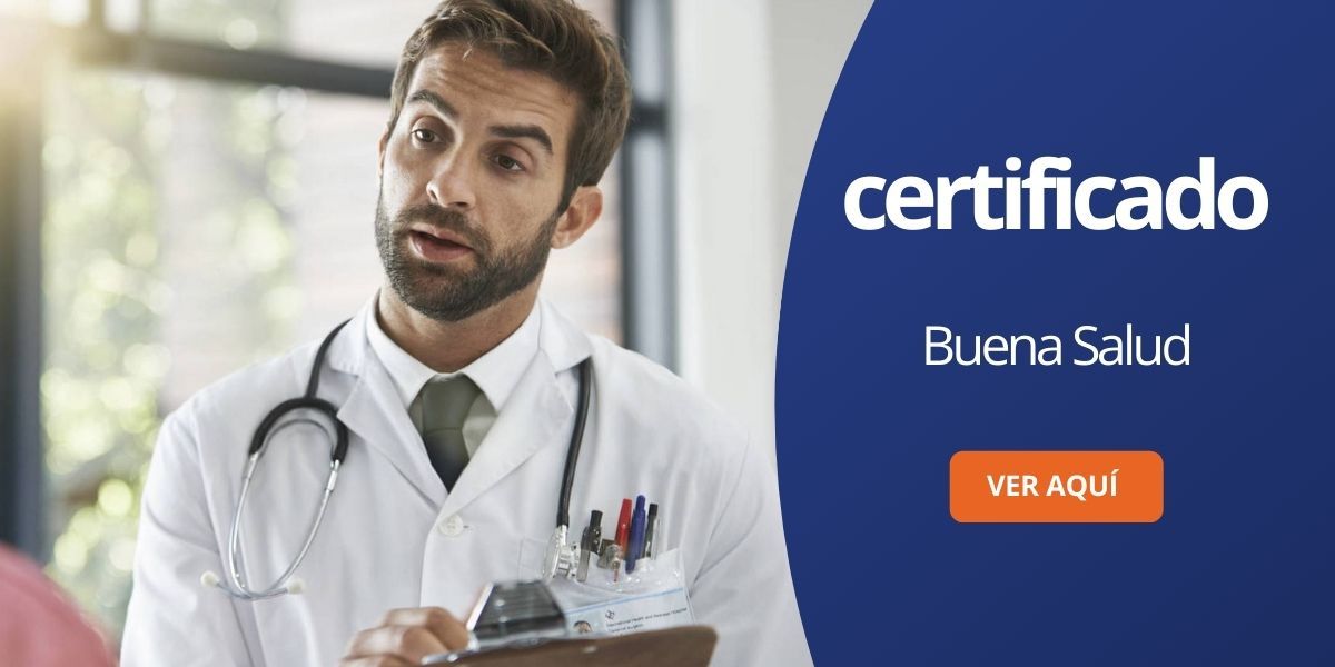 Certificado de buena salud