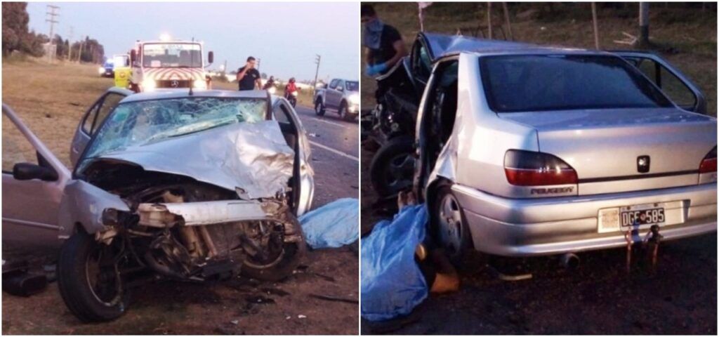 Trágico accidente en la Ruta 2 : Dos automovilistas murieron tras ...