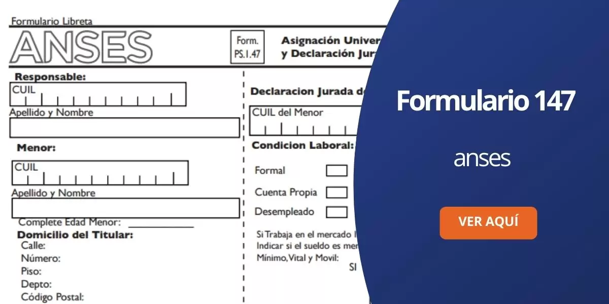 Formulario 147 ANSES