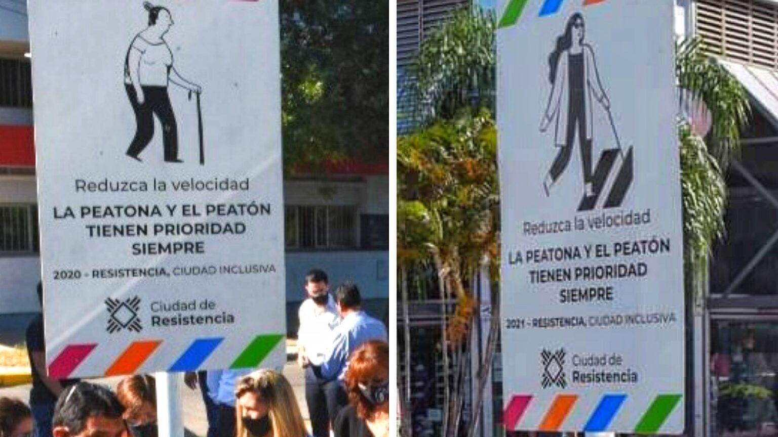 Legisladora presentó un proyecto para que los carteles de tránsito tengan figuras femeninas y lenguaje inclusivo