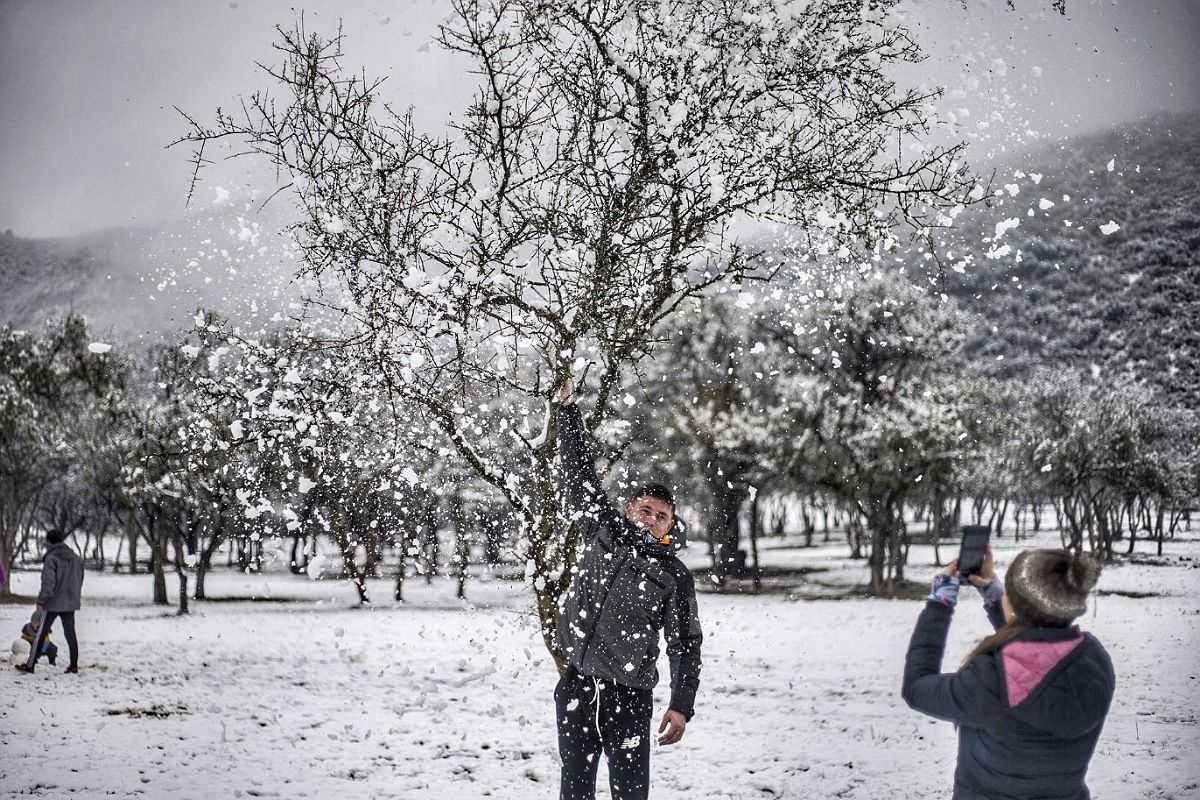 Nieve en cordoba cuando nieva Traslasierra