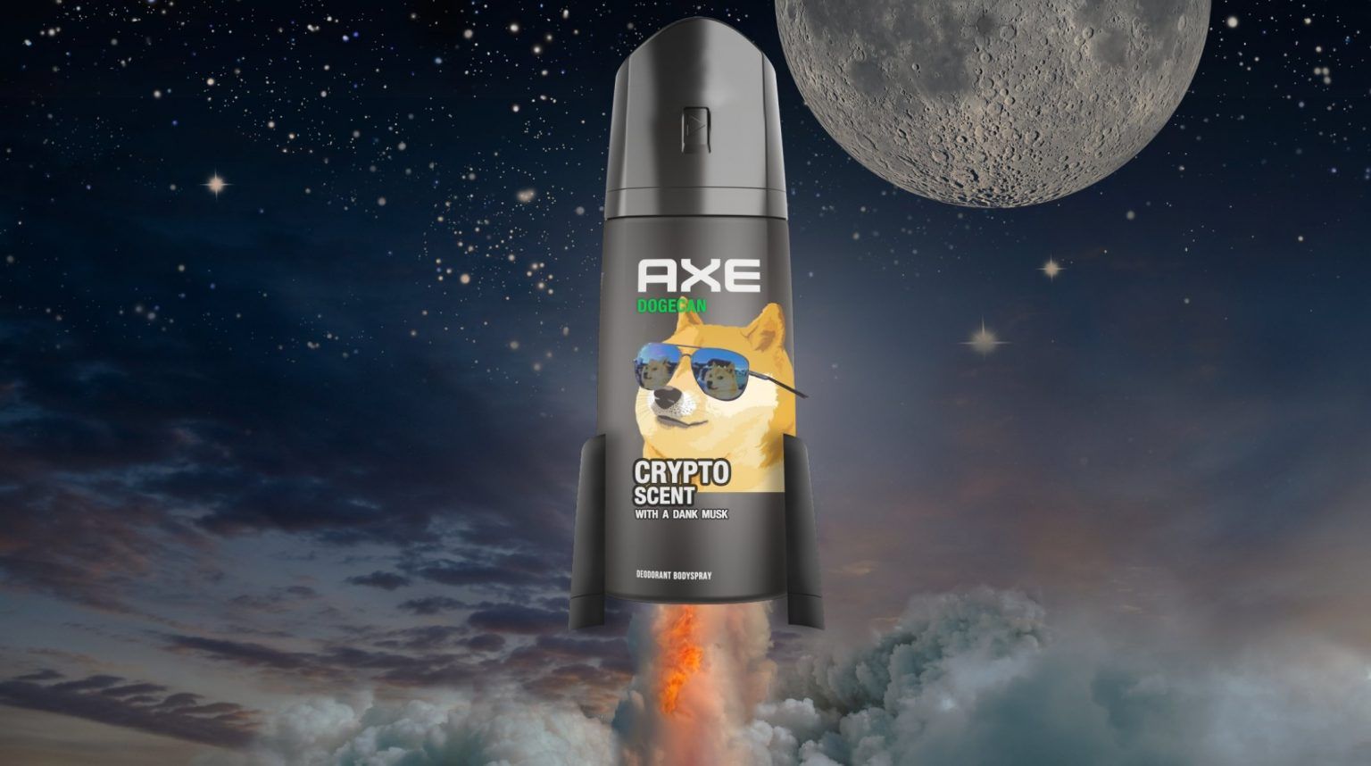 AXE-desodorante-Dogecoin-criptomoneda