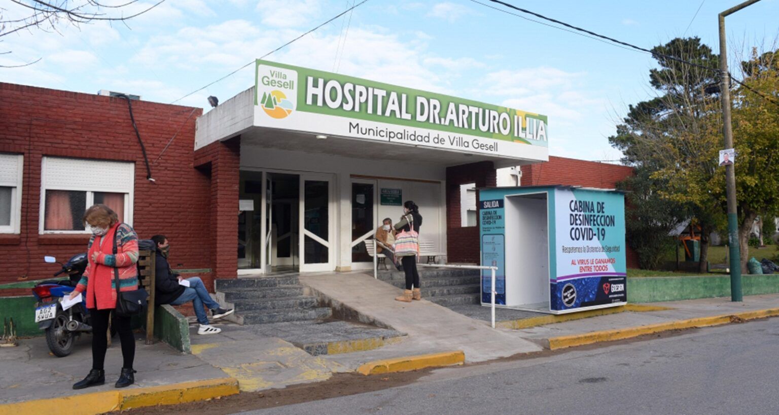 Villa gesell: trabajadores del hospital celebraron el primer día sin internados covid