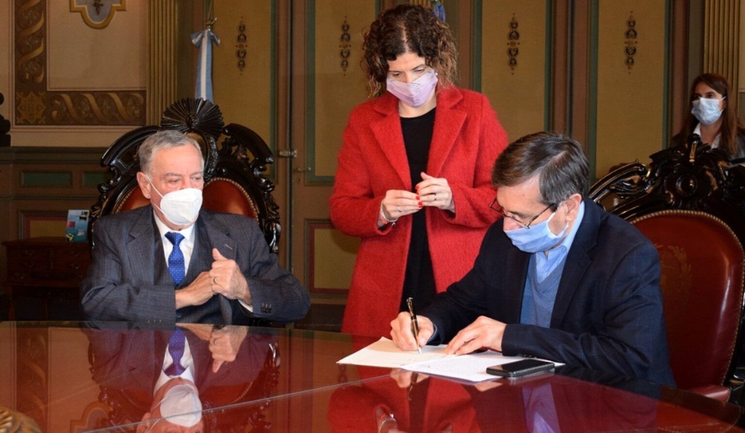 Lezama: el municipio cedió un terreno para la construcción del edificio del juzgado de paz letrado