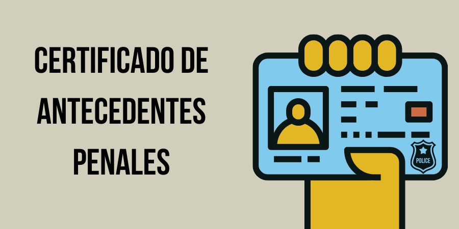 certificado antecedentes penales