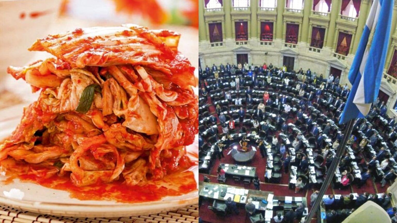 El senado dio media sanción al "día nacional del kimchi"
