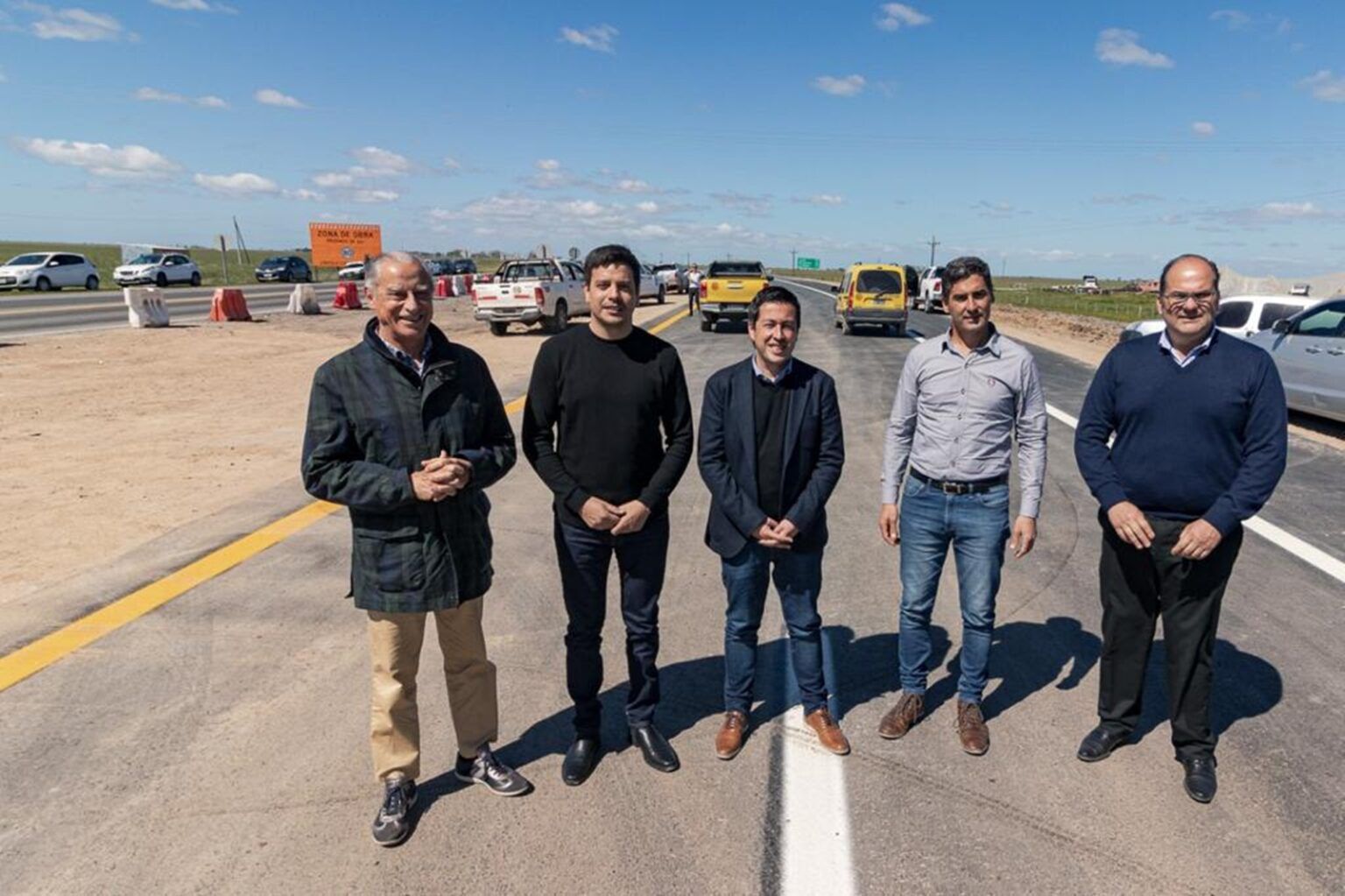 Se puso en funcionamiento la autovía de la ruta 11 desde general conesa hasta el partido de la costa