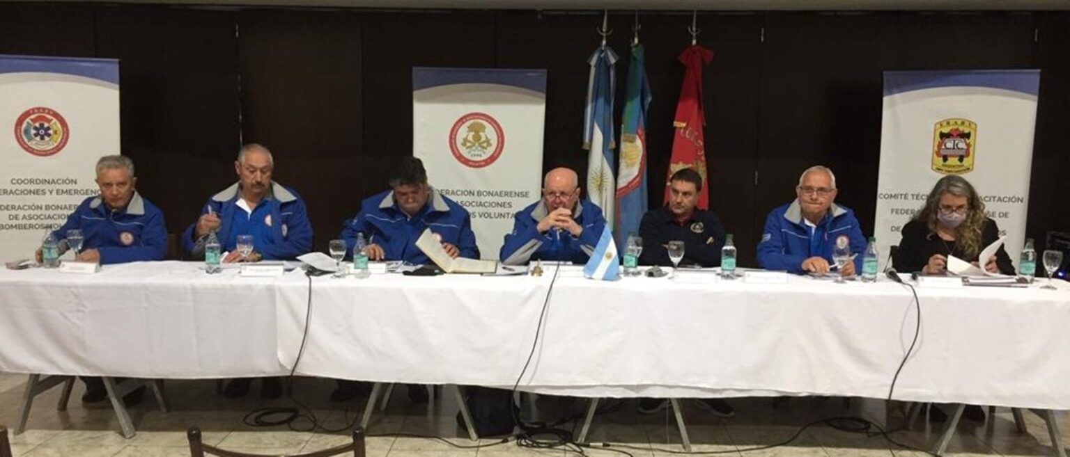 Se realizó en brandsen la asamblea de la federación bonaerense de bomberos voluntarios