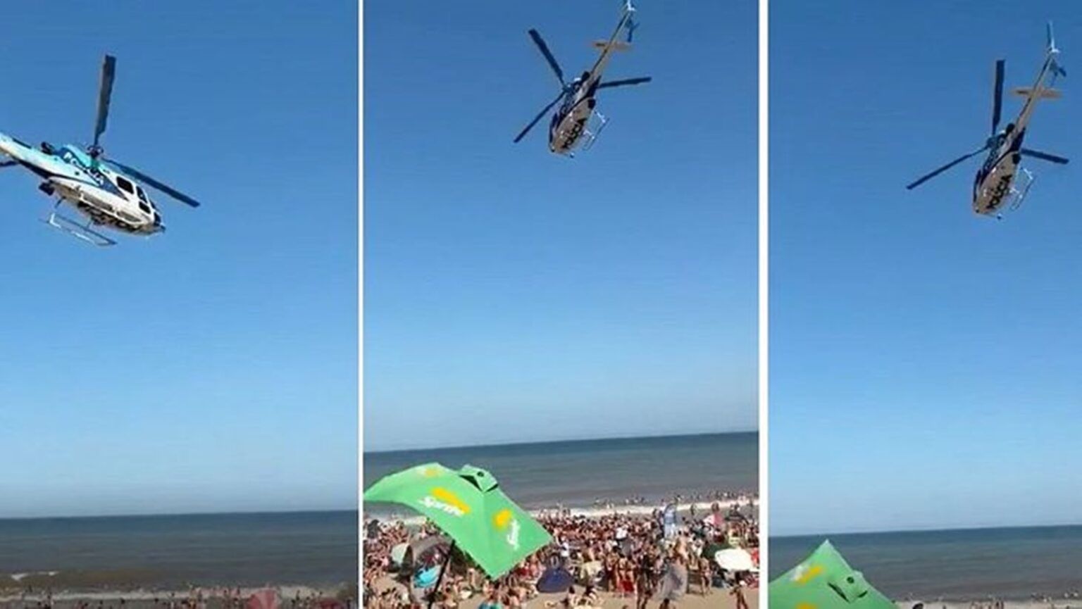 Villa gesell: berni admitió que viajaba en el helicóptero que voló a baja altura