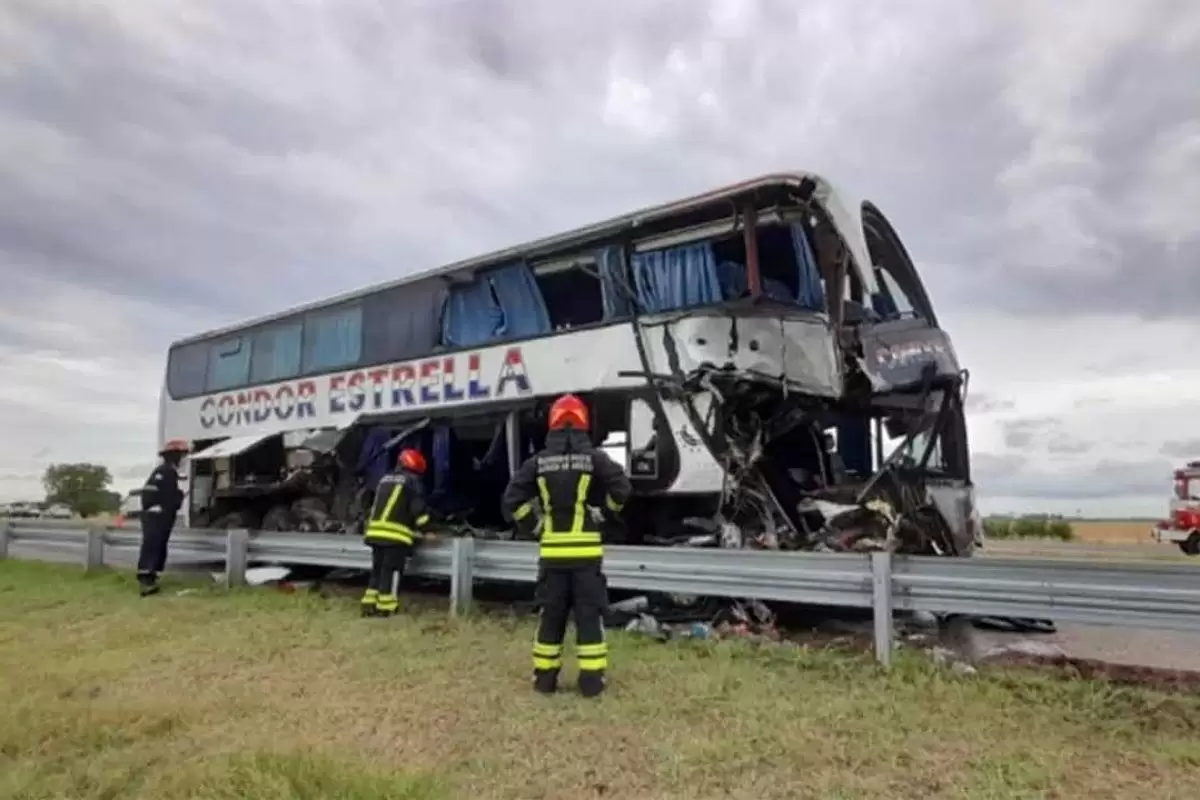 accidente en la Ruta 7