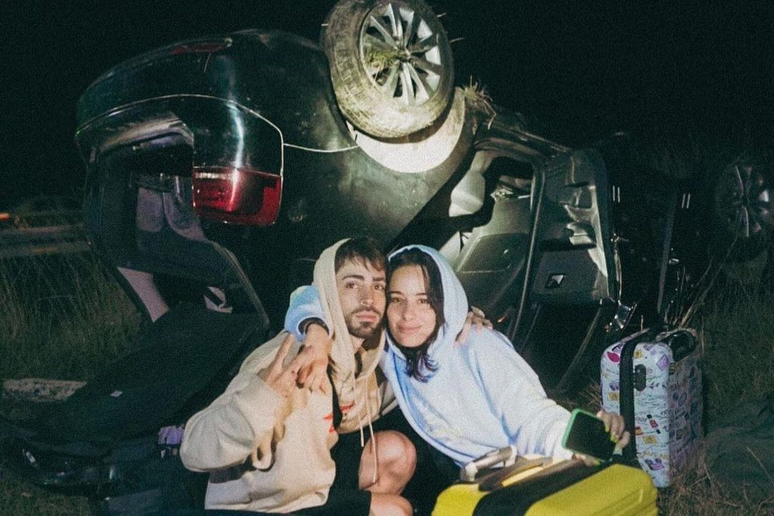 Flor jazmín peña relató cómo se salvó de un tremendo accidente en la ruta hacia pinamar