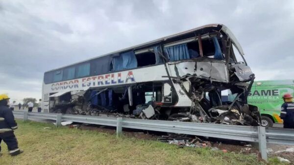 Fatal accidente en Ruta 7 hoy carmen de areco