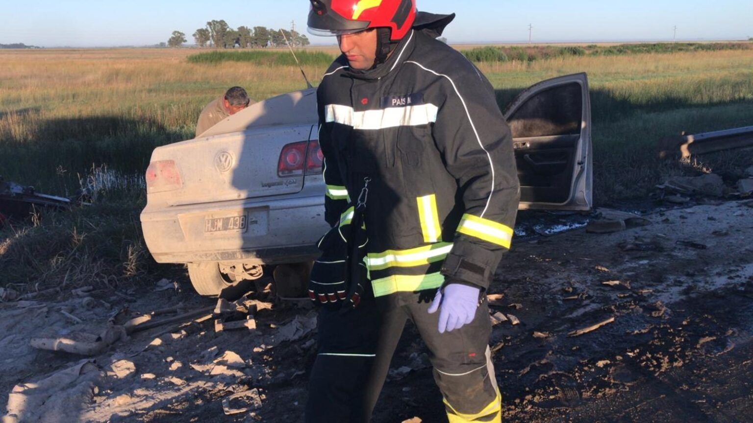 Trágico accidente en ruta 3: Un muerto y 4 heridos tras chocar 3 ...