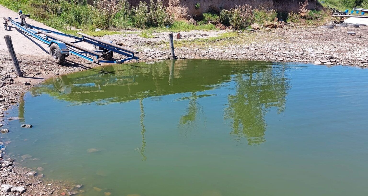 Lezama: alerta naranja por presencia de cianobacterias en una laguna del distrito