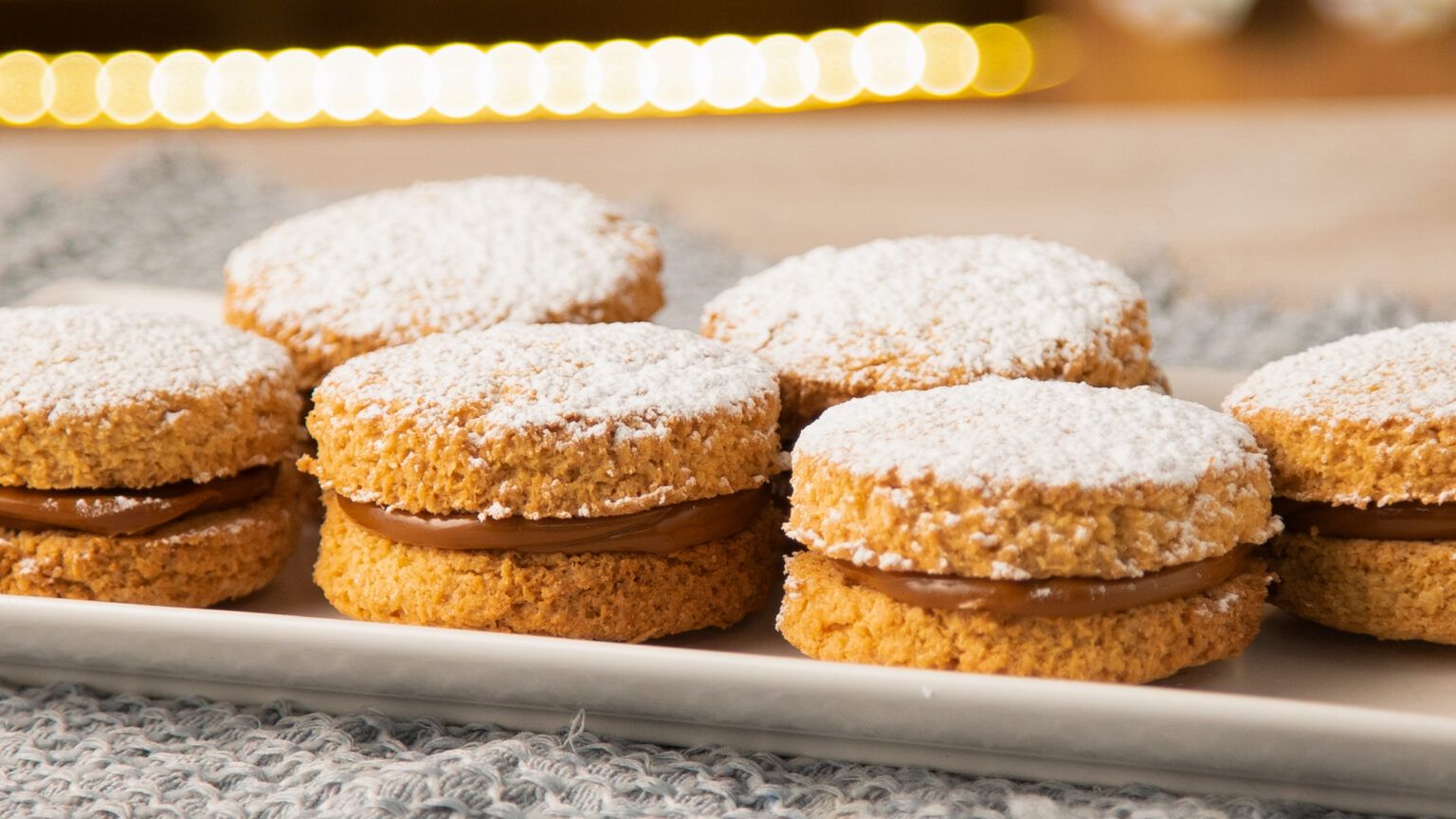 Receta de alfajores de coco