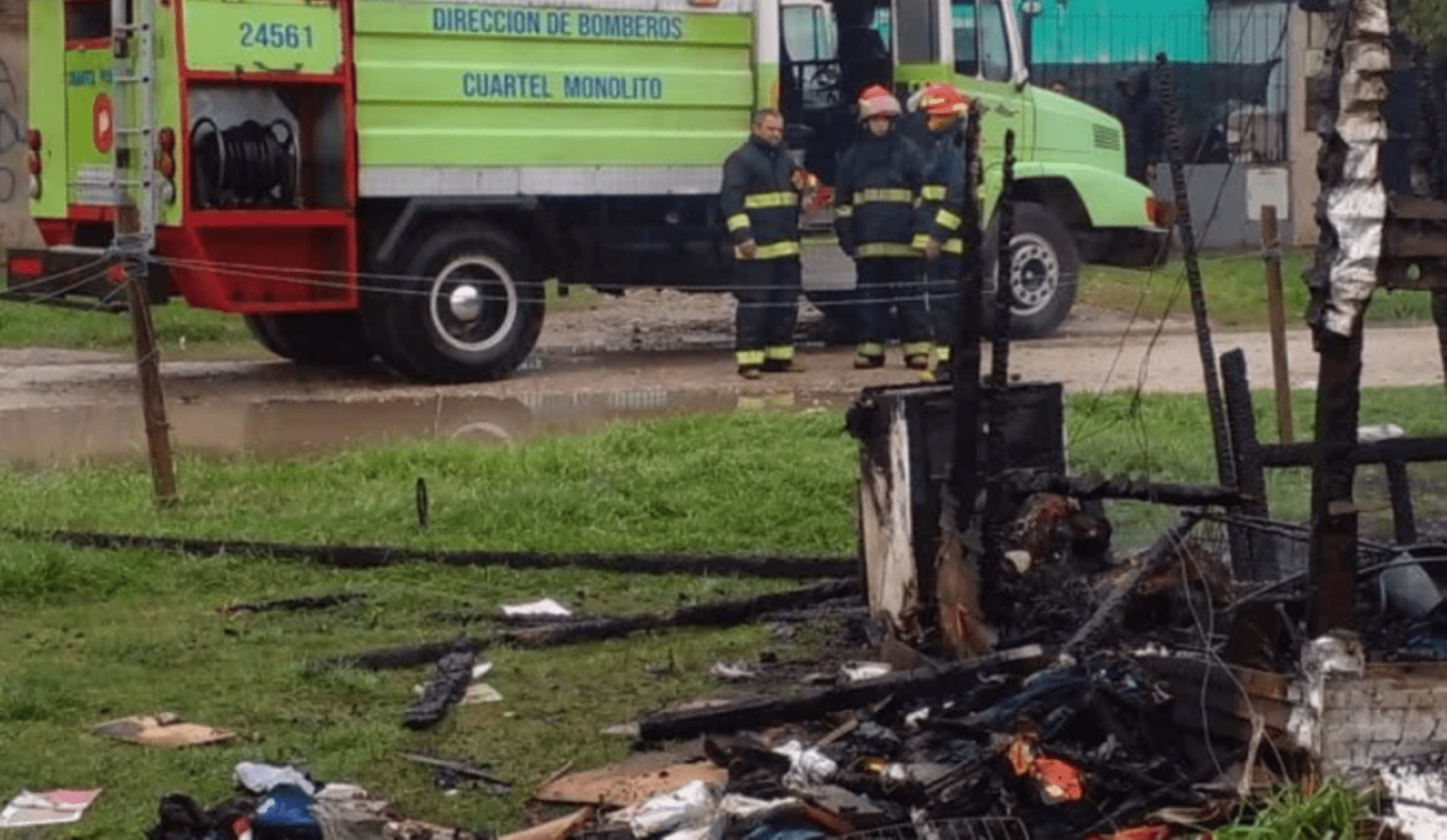 Trágico incendio en mar del plata: una mujer murió carbonizada