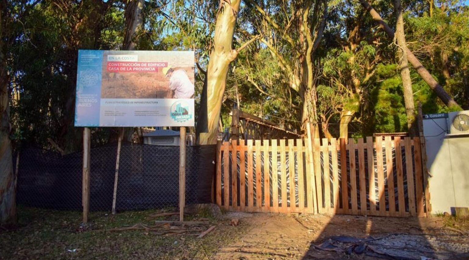 La costa: avanza la construcción de la casa de la provincia en san clemente