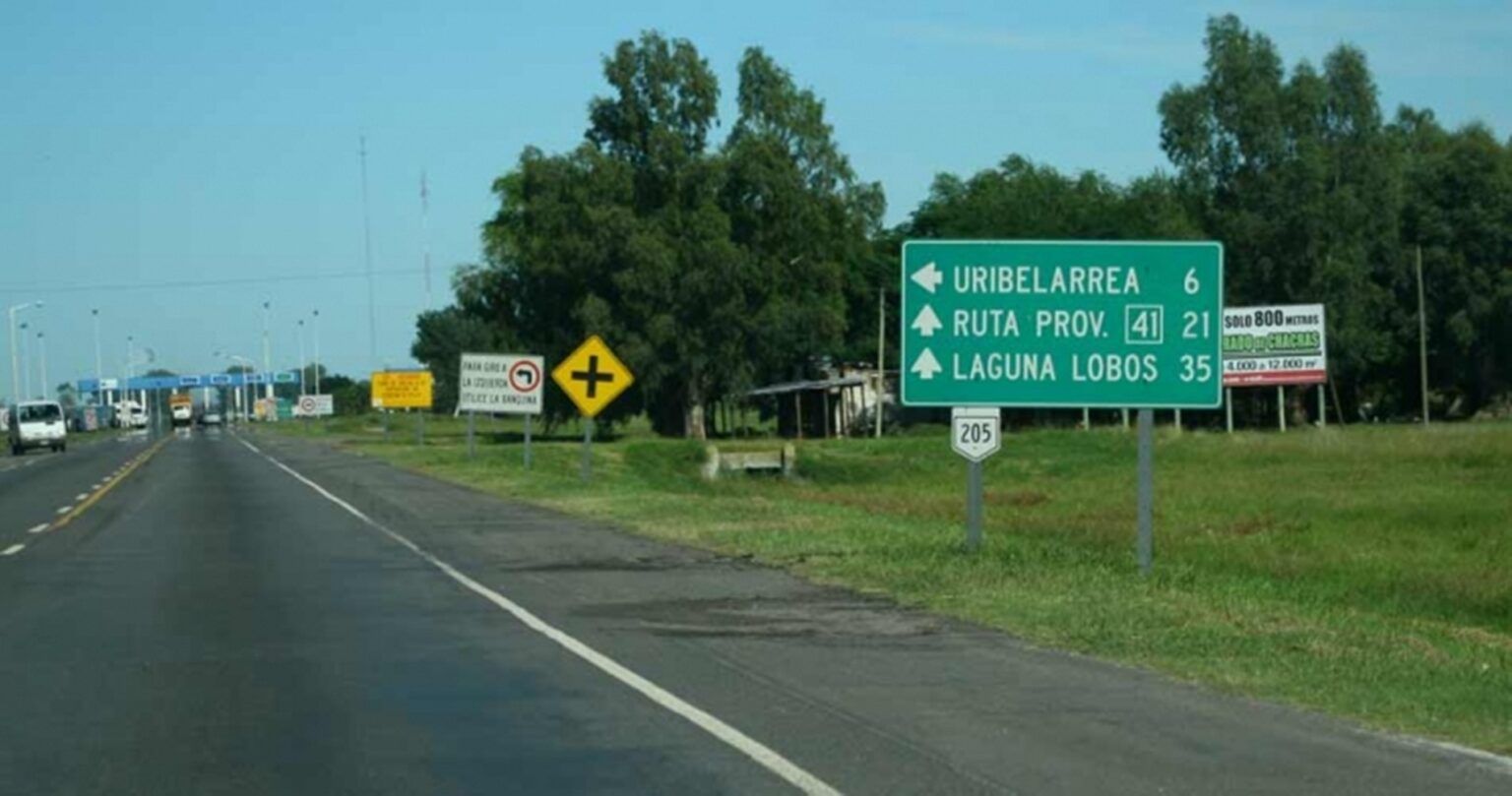 Proyectan convertir en autopista la ruta 205 entre cañuelas y roque pérez