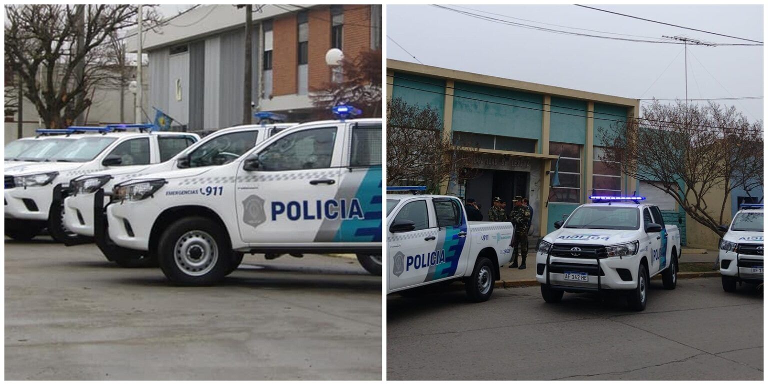 Entregaron nuevos patrulleros para los cpr de general guido y lezama