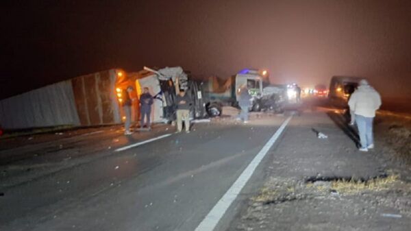 Accidente Ruta 3 Las Flores