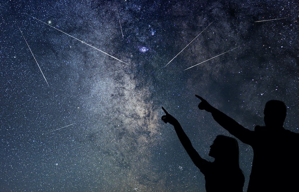 lluvia estrellas