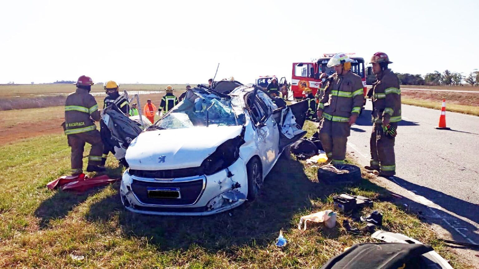 Terrible accidente: cuatro amigas volvían de vacaciones, perdieron el control del auto y provocaron una tragedia