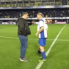 Hincha de Boca Jr Abucheado
