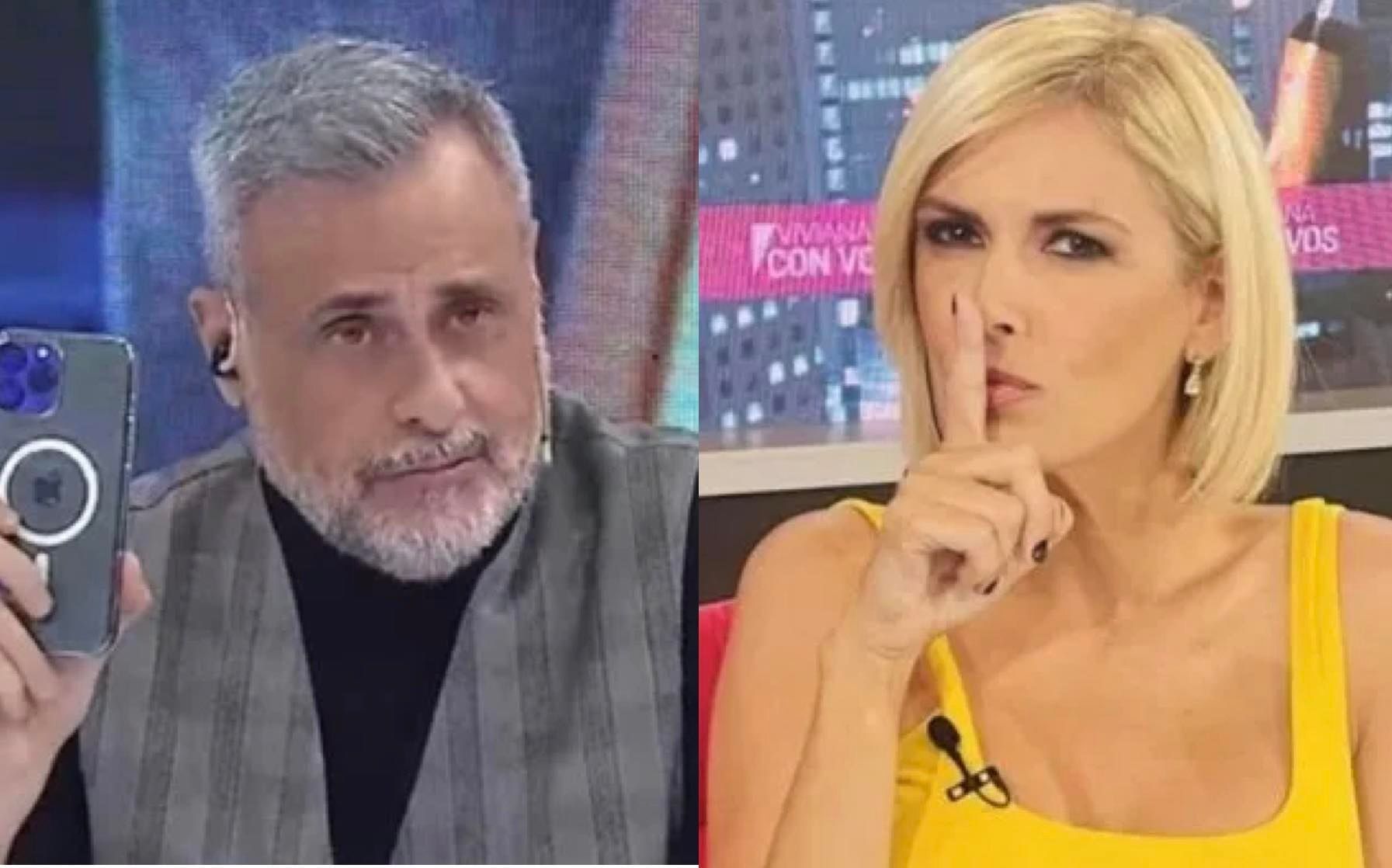 Jorge Rial y Viviana Canosa