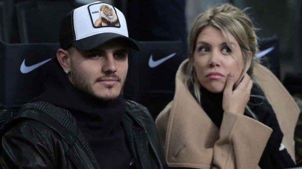 Mauro Icardi y Wanda Nara