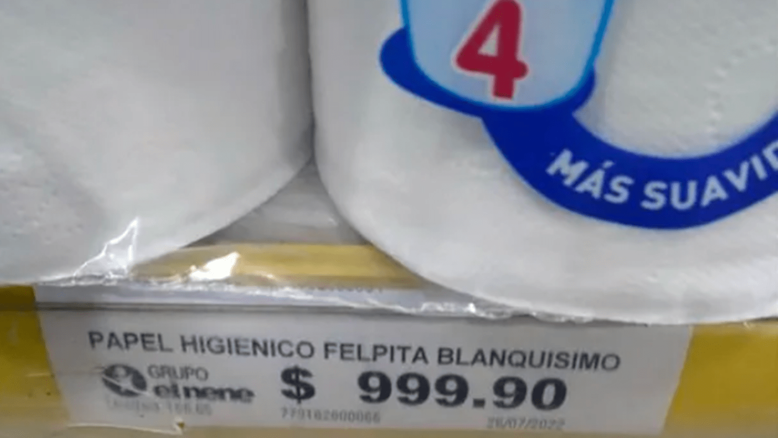 Se quejó por el precio del papel higiénico y lo echaron del supermercado