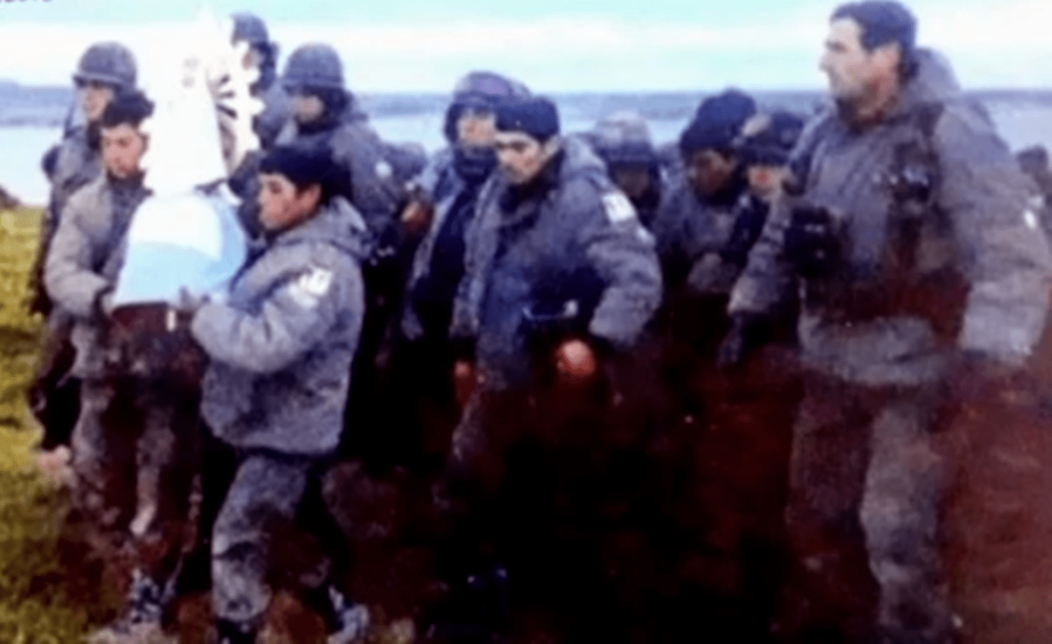 Llega a mar del plata y chascomús la virgen de malvinas