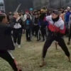 Pelea en Fiesta del Estudiante Berazategui