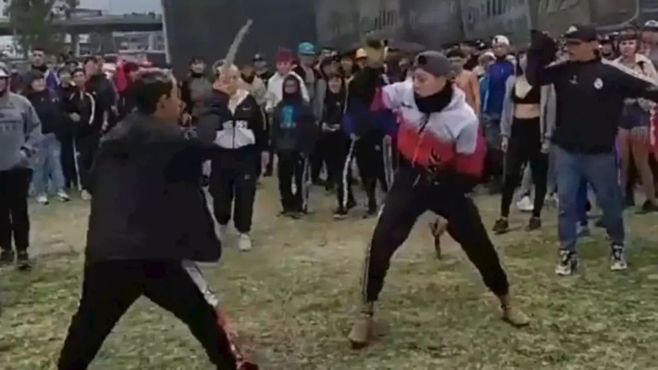 Pelea en Fiesta del Estudiante Berazategui