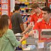 Supermercados Día cajeros